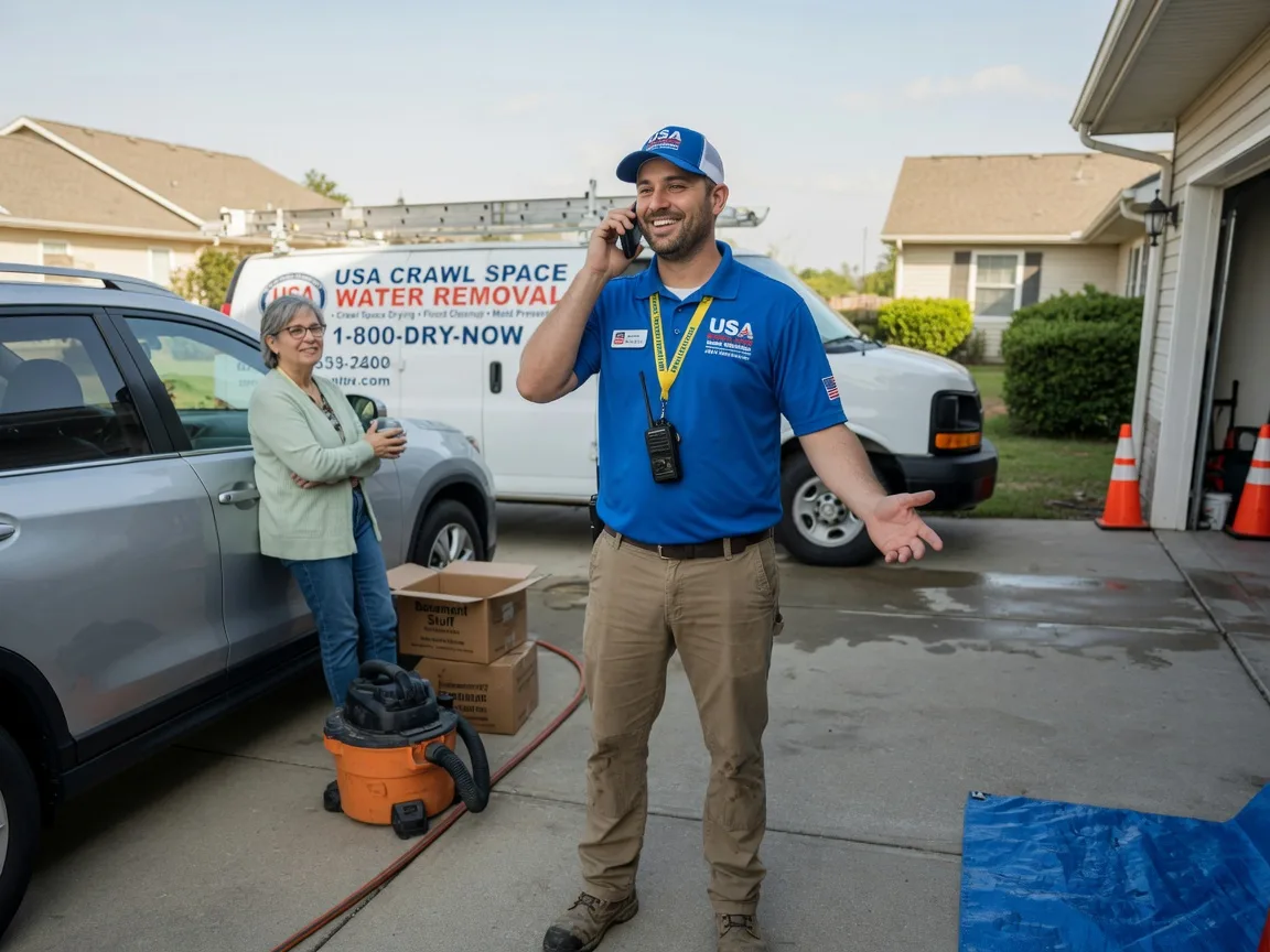 Crawl Space Water Removal Belmore, OH FAQs